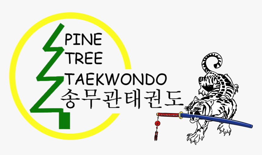 Pine Tree Tkd June2015 - Logo Tigre Png, Transparent Png, Free Download