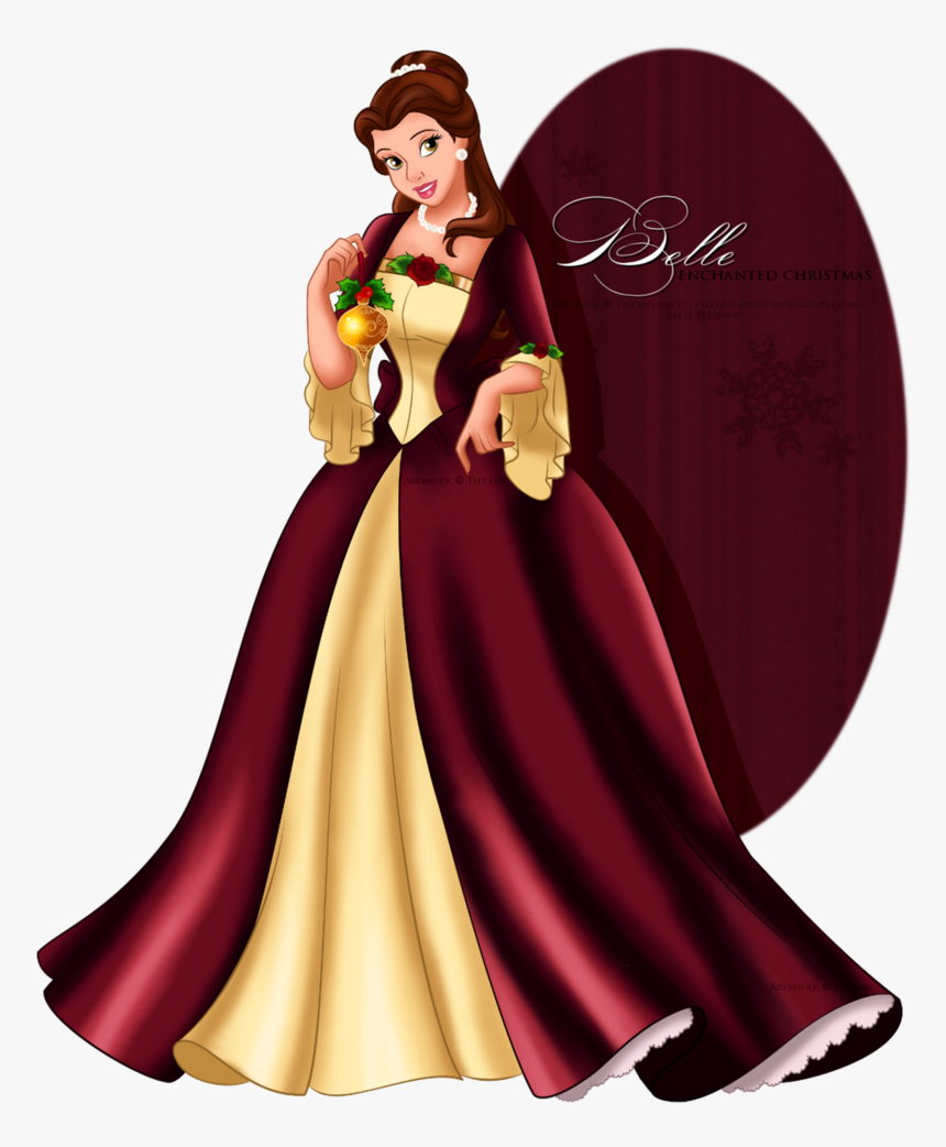 princess belle red dress