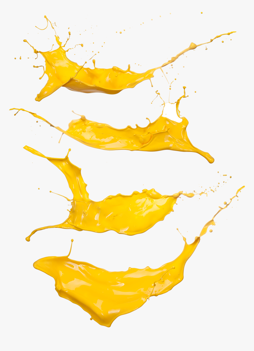 Paint Photography Texture Juice Splash Yellow Stock - Transparent Juice Splash Png, Png Download, Free Download