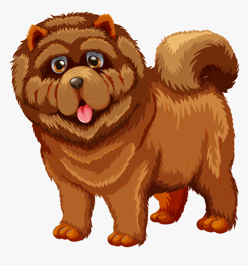 Amp Gatos Dog Clip Art, Stamps And Silhouettes - Chow Chow Vector, HD Png Download, Free Download