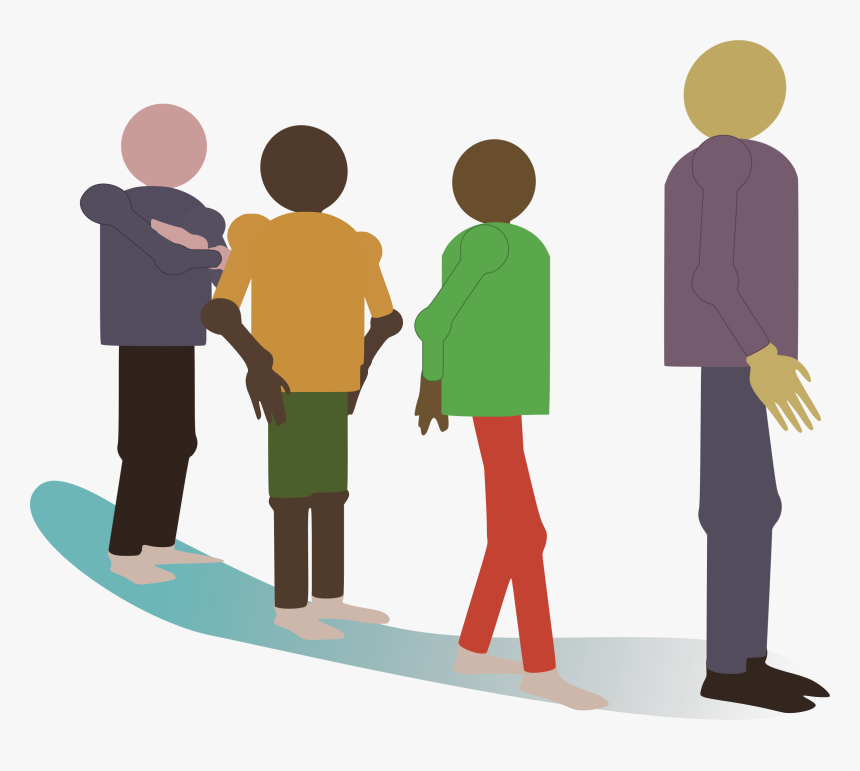 Waiting Line Png Free Download - Wait In Line Clip Art, Transparent Png, Free Download