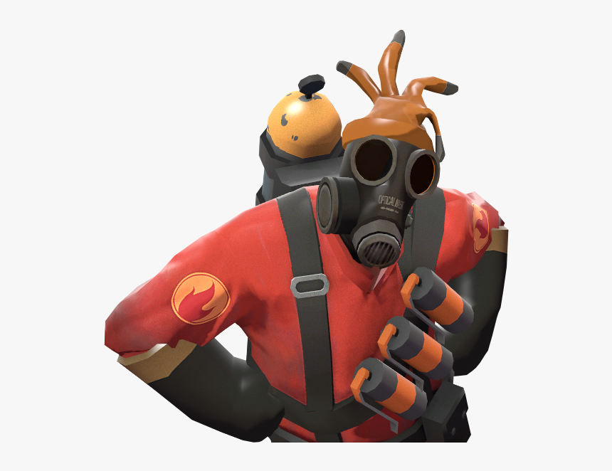 Pyro With The Respectless Rubber Glove Tf2 - Respectless Rubber Glove, HD Png Download, Free Download