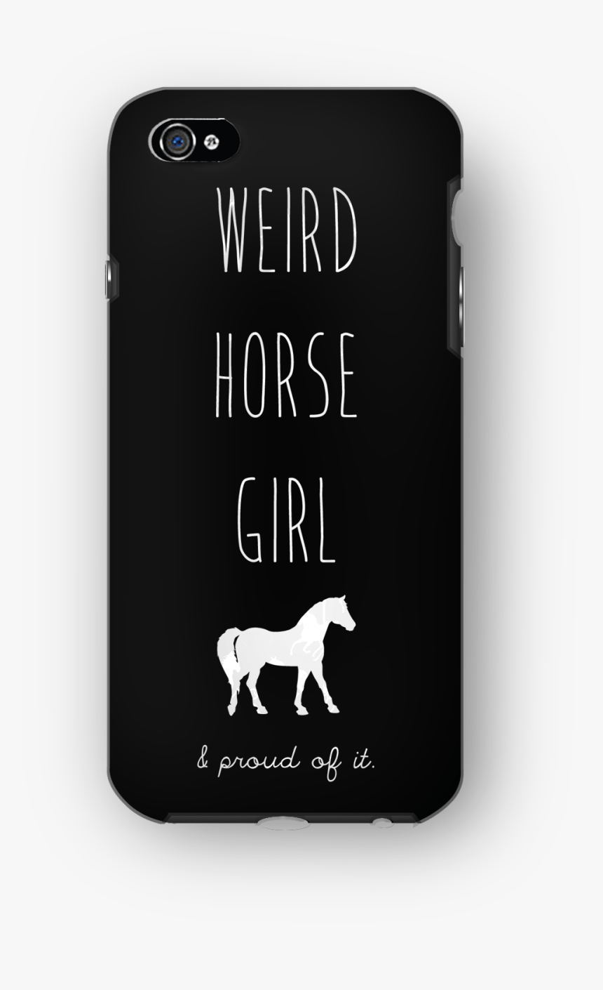 Weird Horse Girl Onyx Bumper - Mobile Phone, HD Png Download, Free Download