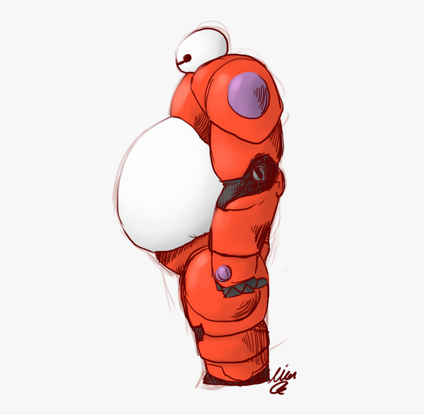 Transparent Big Hero 6 Clipart - Baymax Belly Out, HD Png Download, Free Download