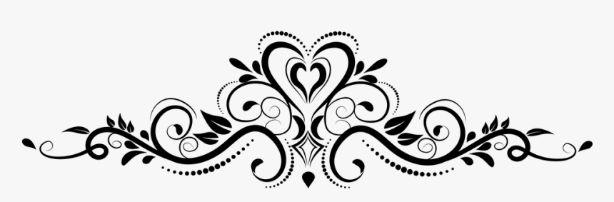 Elegant, Extravagant, Flourish, Embellish, Floral - Transparent Decorative Png, Png Download, Free Download