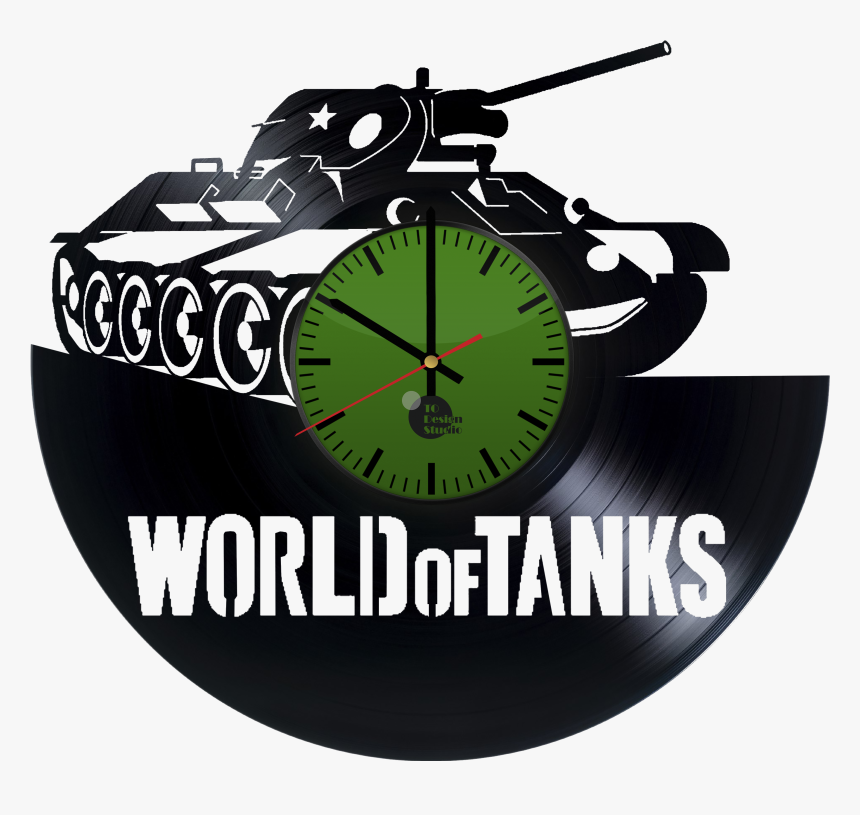 World Of Tanks Wot Wargaming Handmade Vinyl Record - World Of Tanks Vr Logo Png, Transparent Png, Free Download