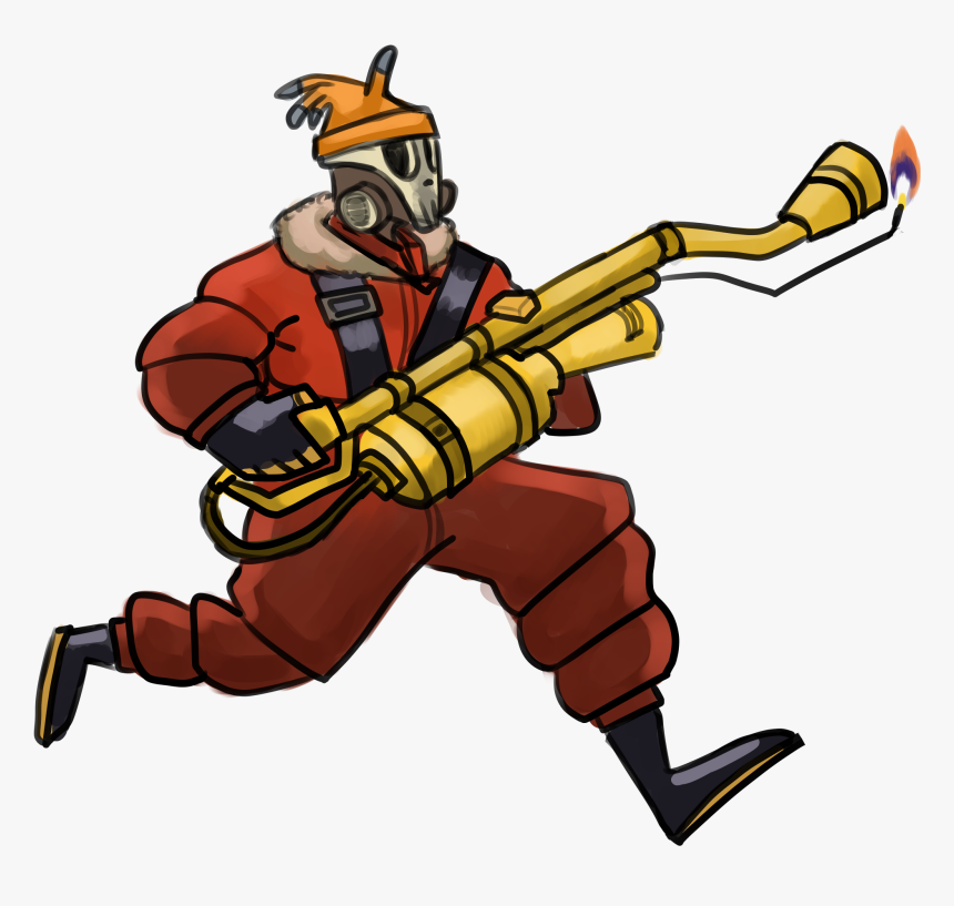 Friend"s Pyro - Cartoon, HD Png Download, Free Download