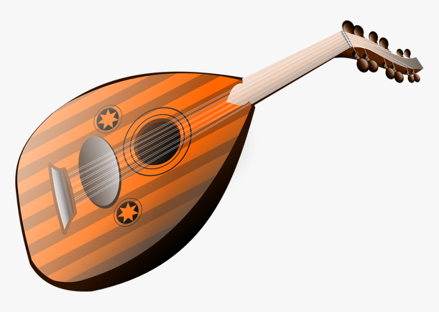 Mandolin, Musical Instrument, Lute, Strings, Instrument - Oud Clipart, HD Png Download, Free Download