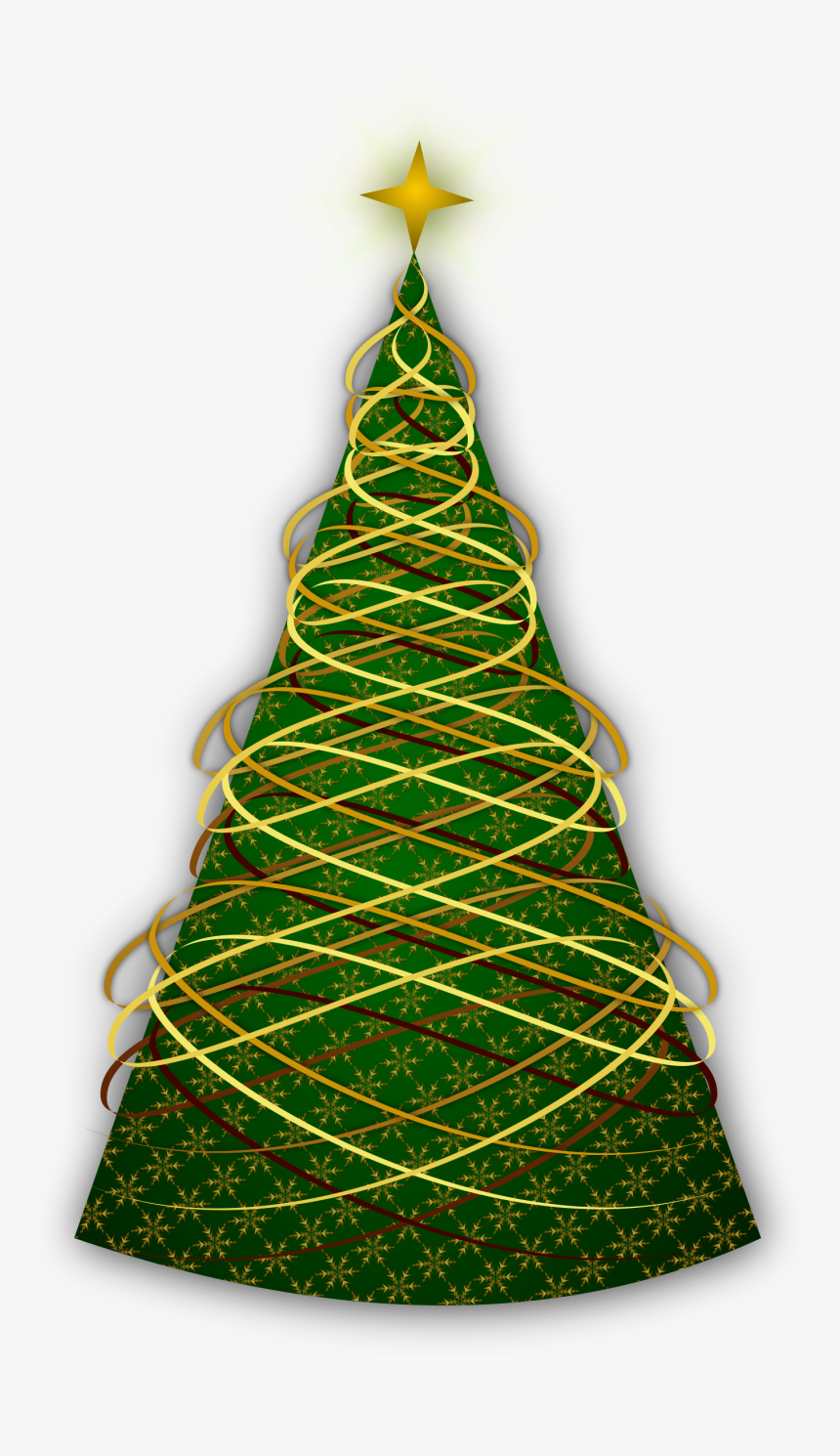 Christmas Tree Christmas Ornament New Year Tree - Elegant Png Christmas Tree, Transparent Png, Free Download