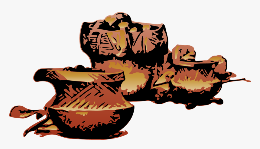 Clay Pots Clipart Png, Transparent Png, Free Download