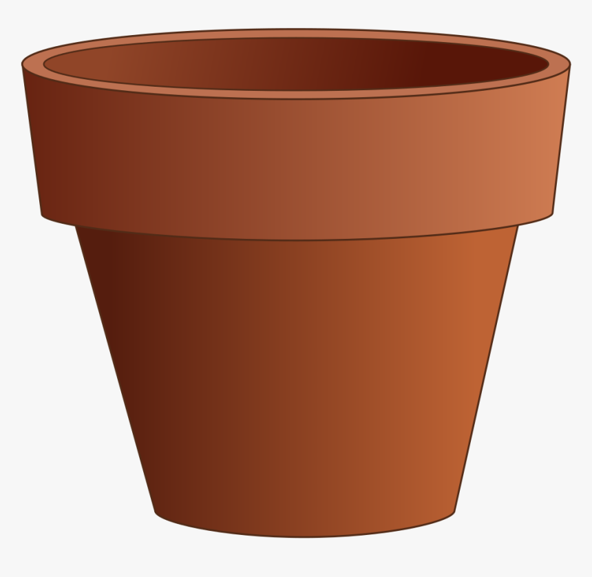 Simple Clay Pot - Terracotta Pot, HD Png Download, Free Download