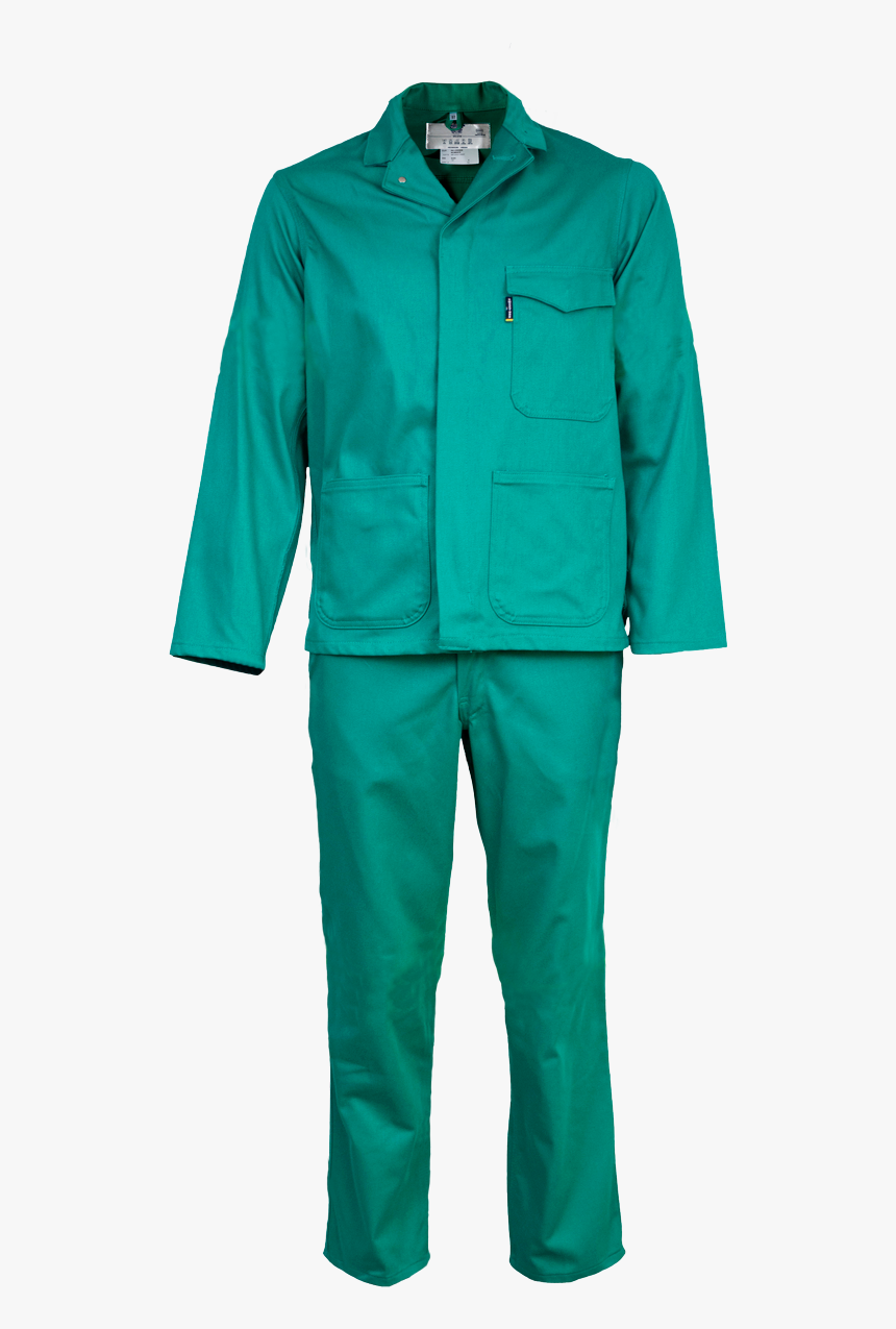 Green Flame Retardant Overall - Pajamas, HD Png Download, Free Download