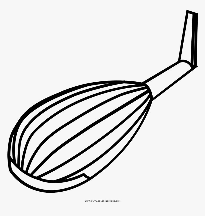 Lute Coloring Page, HD Png Download, Free Download