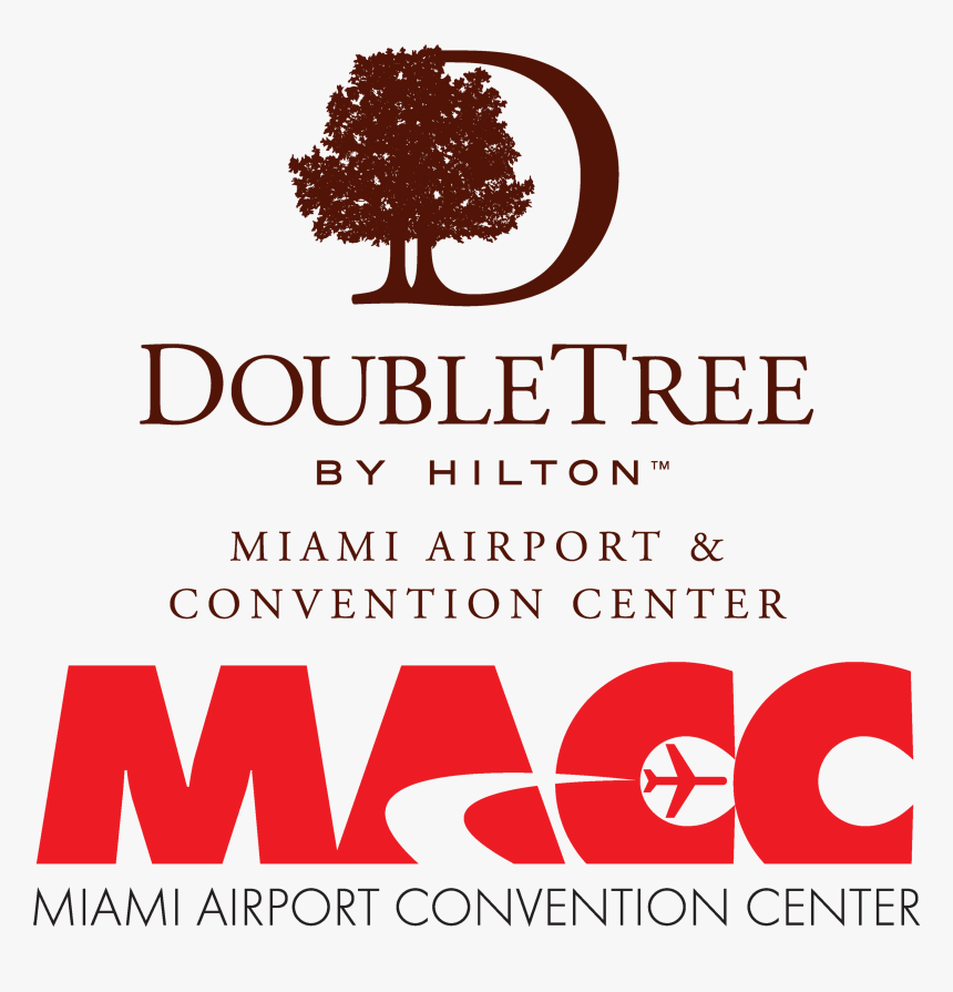 Doubletree By Hilton Miami Airport Convention Center - Miami Airport Convention Center Logo, HD Png Download, Free Download