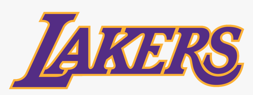Lakers Logo Png - Lakers Lettering, Transparent Png, Free Download