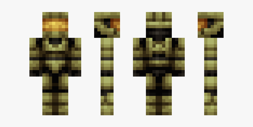 Skin De Master Chief Para Minecraft Pe, HD Png Download, Free Download