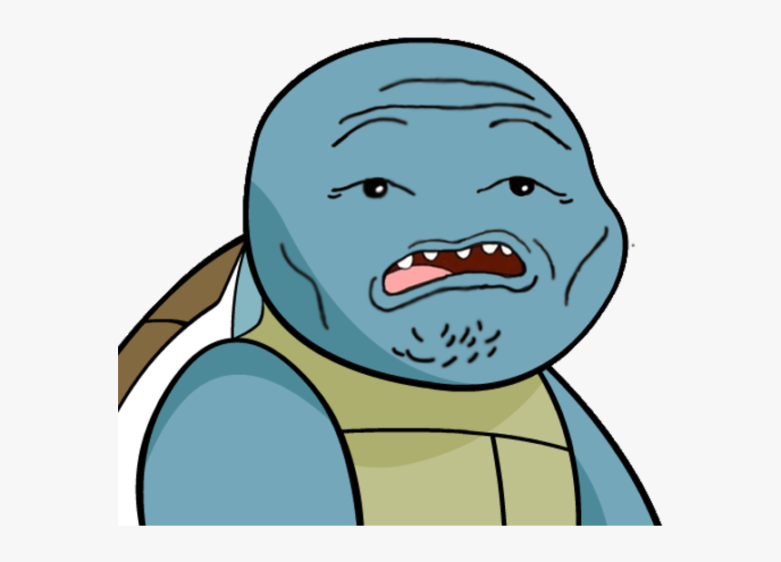 Give Squirtle A Face - Squirtle Meme, HD Png Download, Free Download