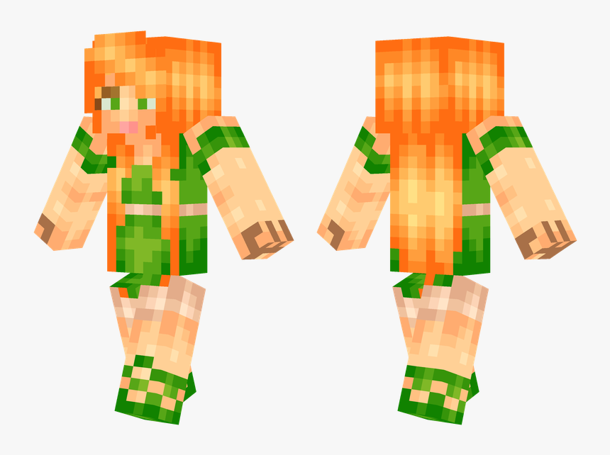 Pocket Edition , Png Download - Minecraft Girl Skins Pocket Edition, Transparent Png, Free Download