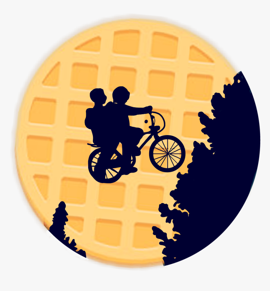 Transparent Bike Clip Art - Imagenes De Stranger Things Waffles, HD Png Download, Free Download