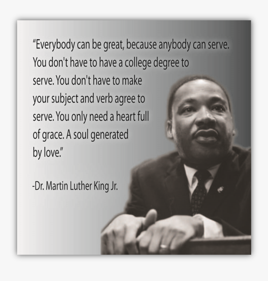 Mlk Day Of Service - Martin Luther King, HD Png Download, Free Download