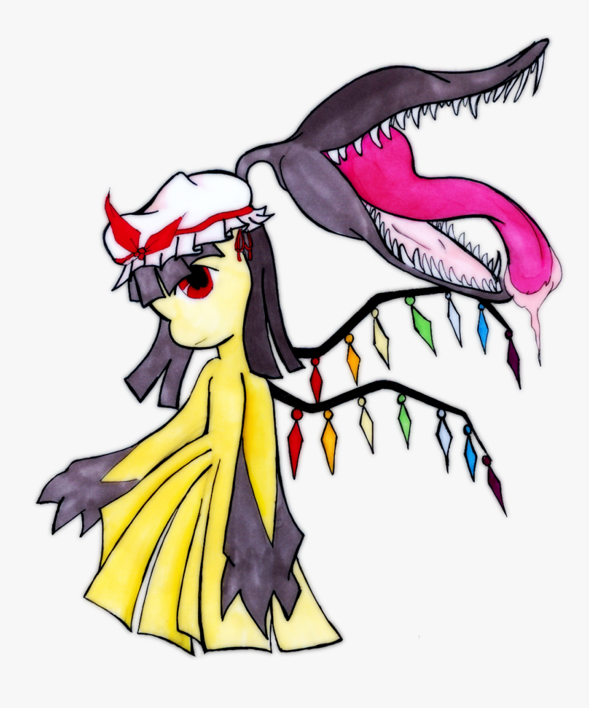 Flandre Scarlet Mawile Tf - Cartoon, HD Png Download, Free Download