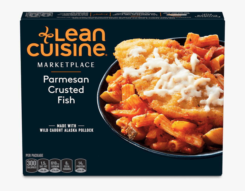 Parmesan Crusted Fish Image - Lean Cuisine Meals, HD Png Download, Free Download