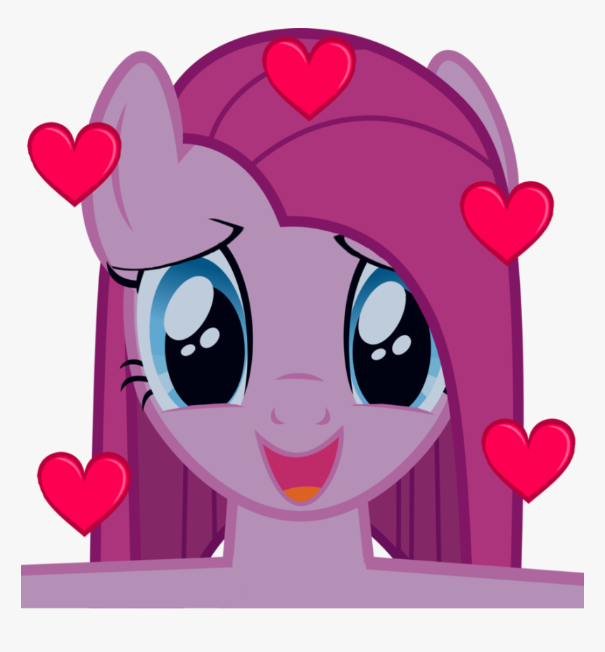 Pinkie Pie Fluttershy Pink Red Nose Mammal Cartoon - My Little Pony Pinkie Pie Love, HD Png Download, Free Download