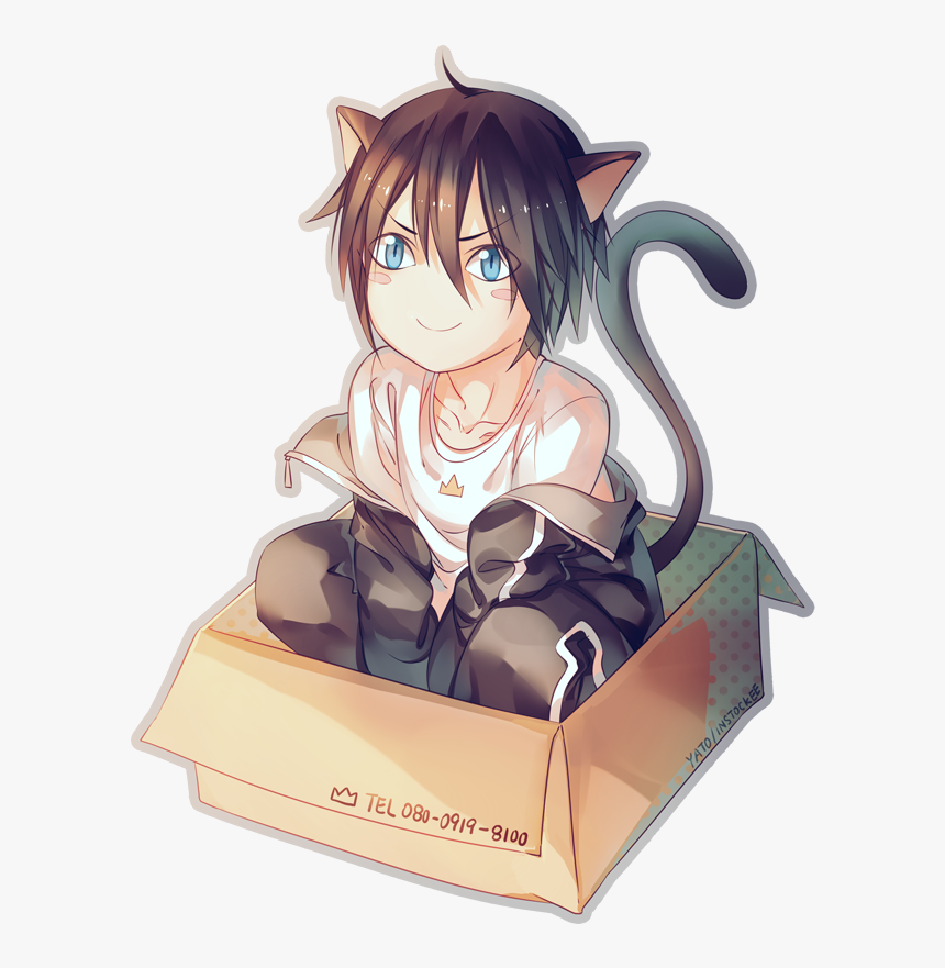 Noragami, Yato, And Anime Image - Yato Cat, HD Png Download, Free Download