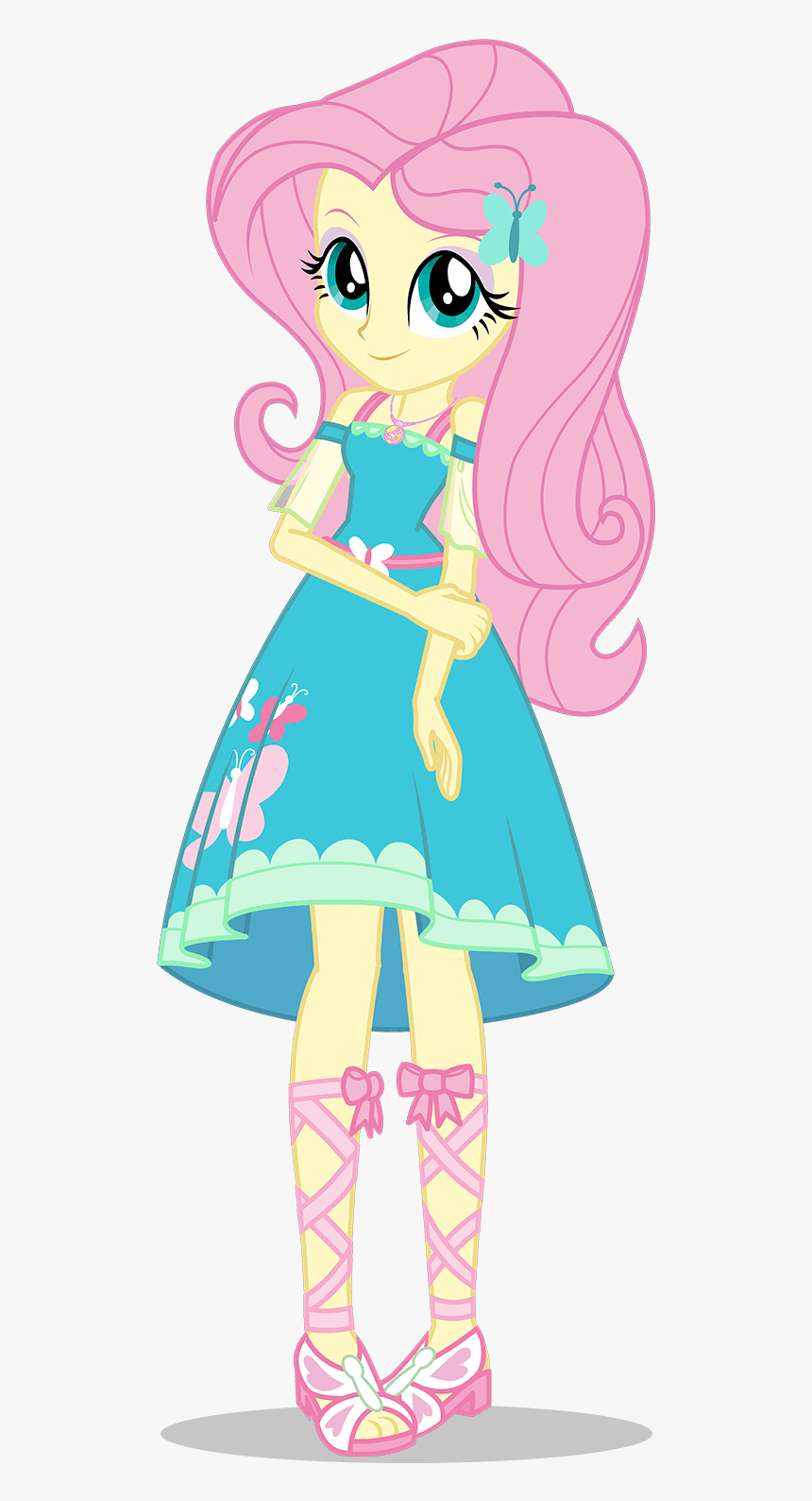 Fluttershy Eg Digital Series Official Artwork - Mlp Eg Better Together Fluttershy, HD Png Download, Free Download