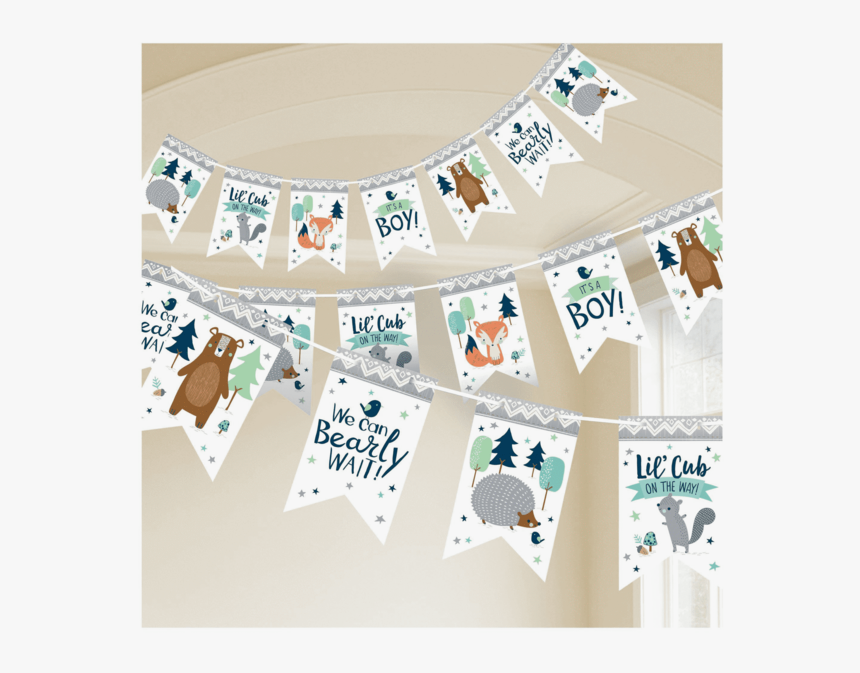 Mama Bear "it"s A Boy - Decoracion Animales Del Bosque, HD Png Download, Free Download