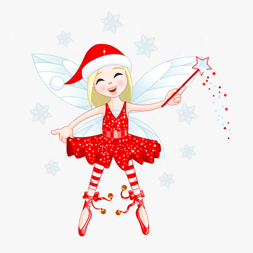 Christmas Fairy Clip Art, HD Png Download, Free Download