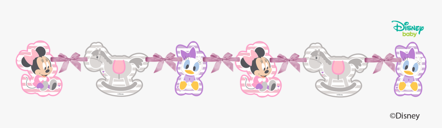 Minnie Mouse Baby Banner 1per Pack New - Minnie Mouse, HD Png Download, Free Download