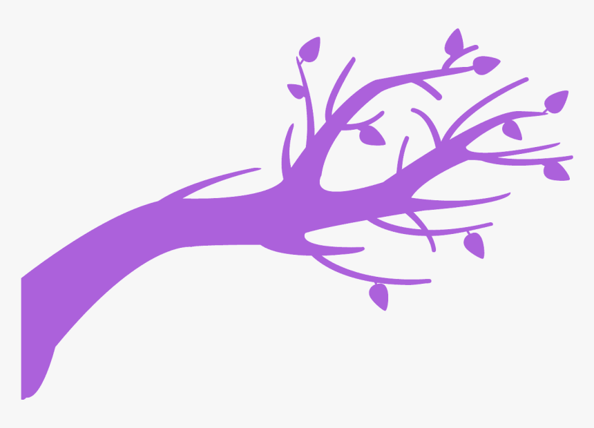 Branch With Silhouette, HD Png Download, Free Download