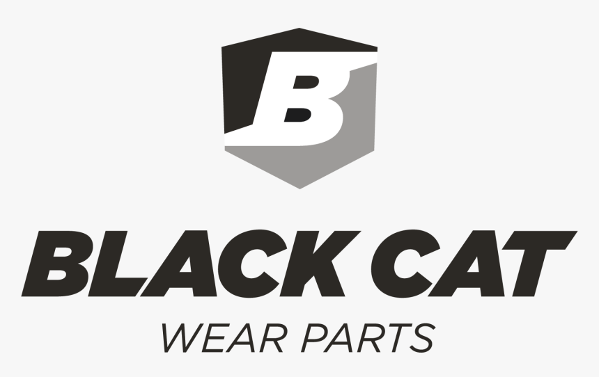 Black Cat Wear Parts Logo, HD Png Download, Free Download