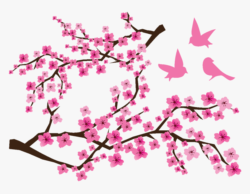Clipart Washington Dc Cherry Blossoms, HD Png Download, Free Download