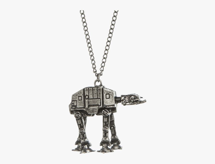 Star Wars At-at Walker Necklace - Pendentif En Verre Pour Grain De Riz, HD Png Download, Free Download