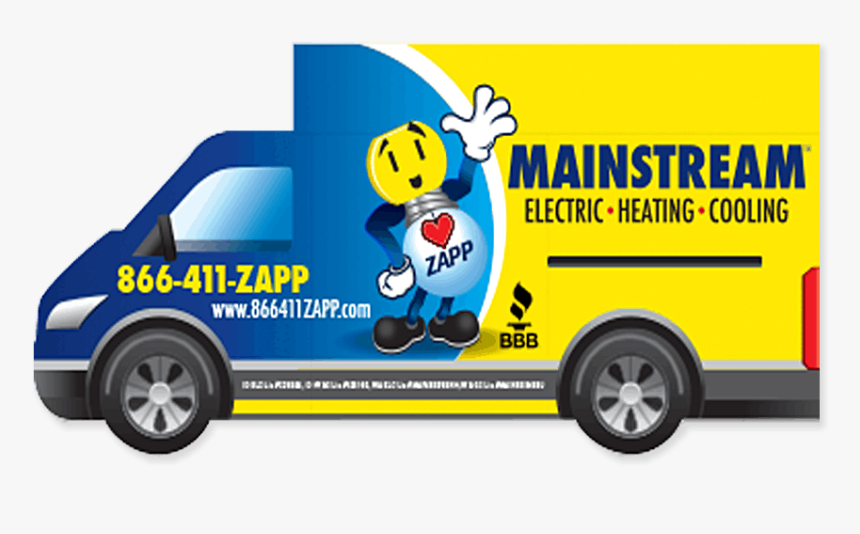 Controur Cut Truck Magnets - Yellow And Blue Vehicle Wraps, HD Png Download, Free Download