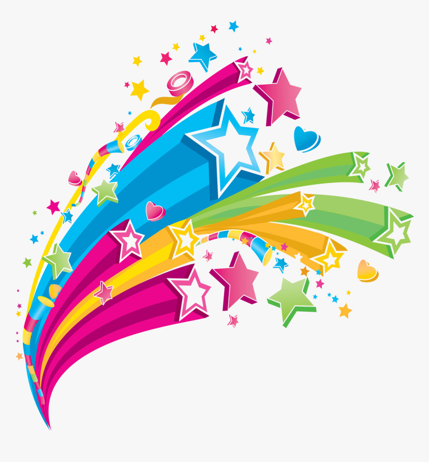 Star Design Png - Clip Art Shooting Stars, Transparent Png, Free Download