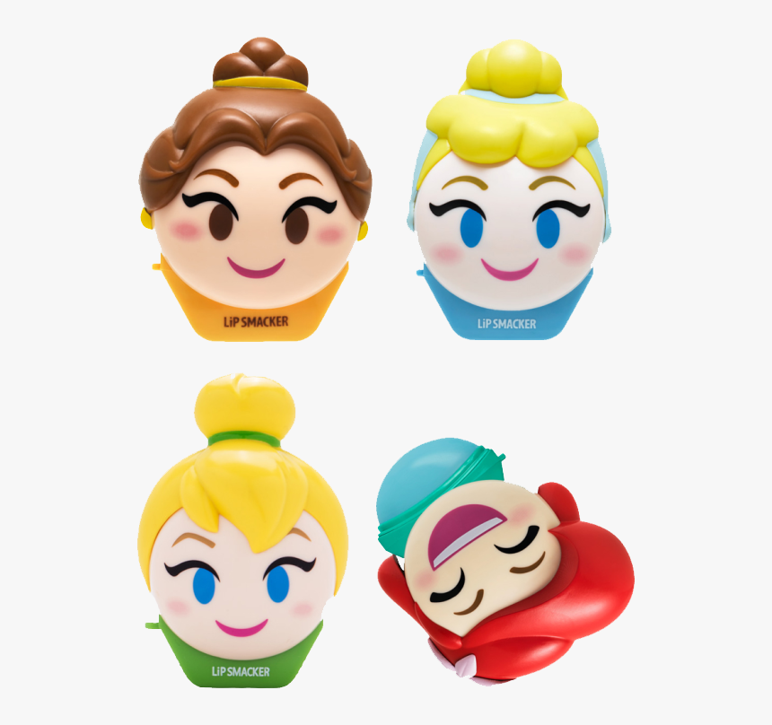 Disney Emoji Lip Balm 4 Pack - Lip Smacker Disney Emoji, HD Png Download, Free Download