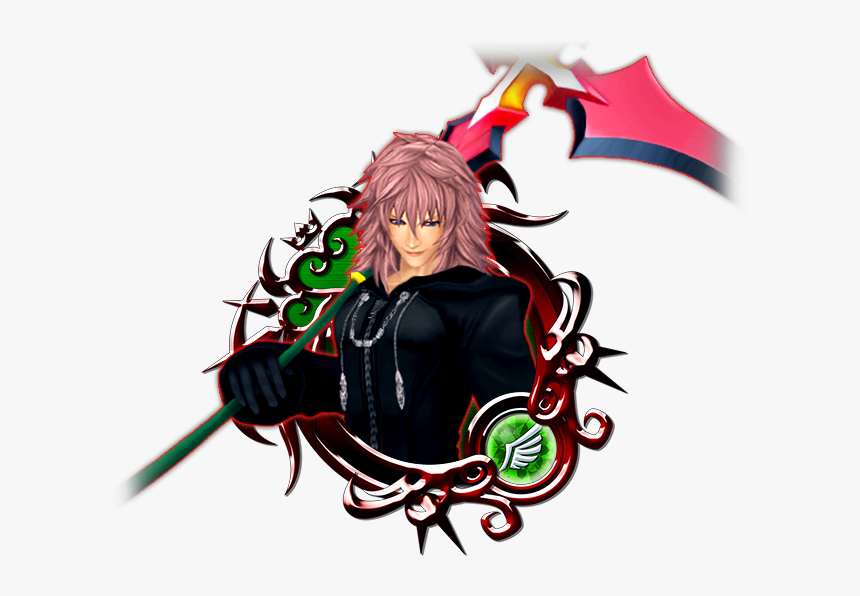 Marluxia [ ] - Khux Stained Glass 4, HD Png Download, Free Download