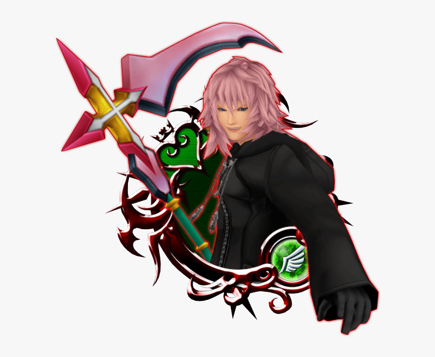 Marluxia A - Khux Stained Glass 4, HD Png Download, Free Download