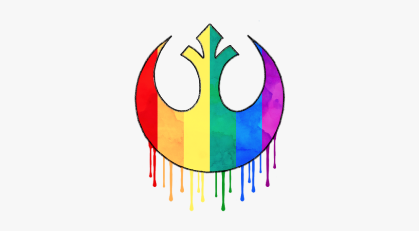 Starwars Clipart Rebel Alliance - Star Wars Pride Flag, HD Png Download, Free Download