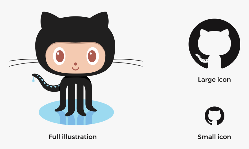 Github Logo - Github Logo Transparent Octocat, HD Png Download, Free Download