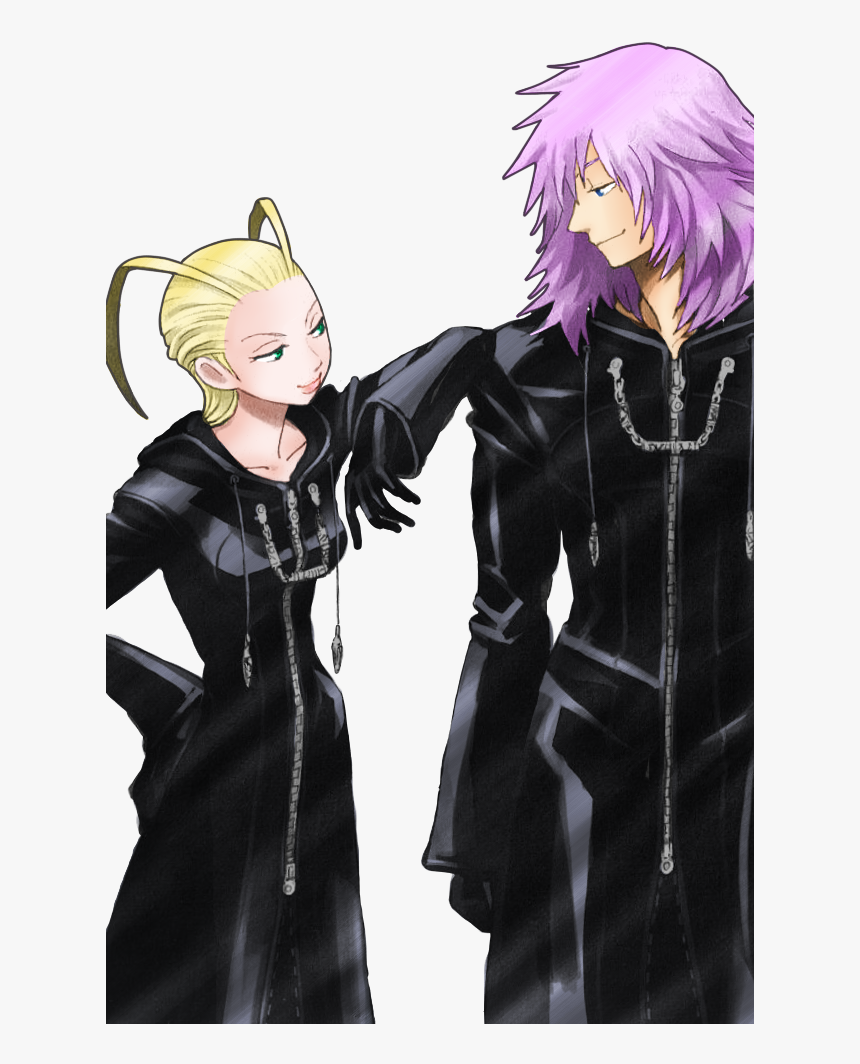 Transparent Marluxia Png - Marluxia X Larxene, Png Download, Free Download