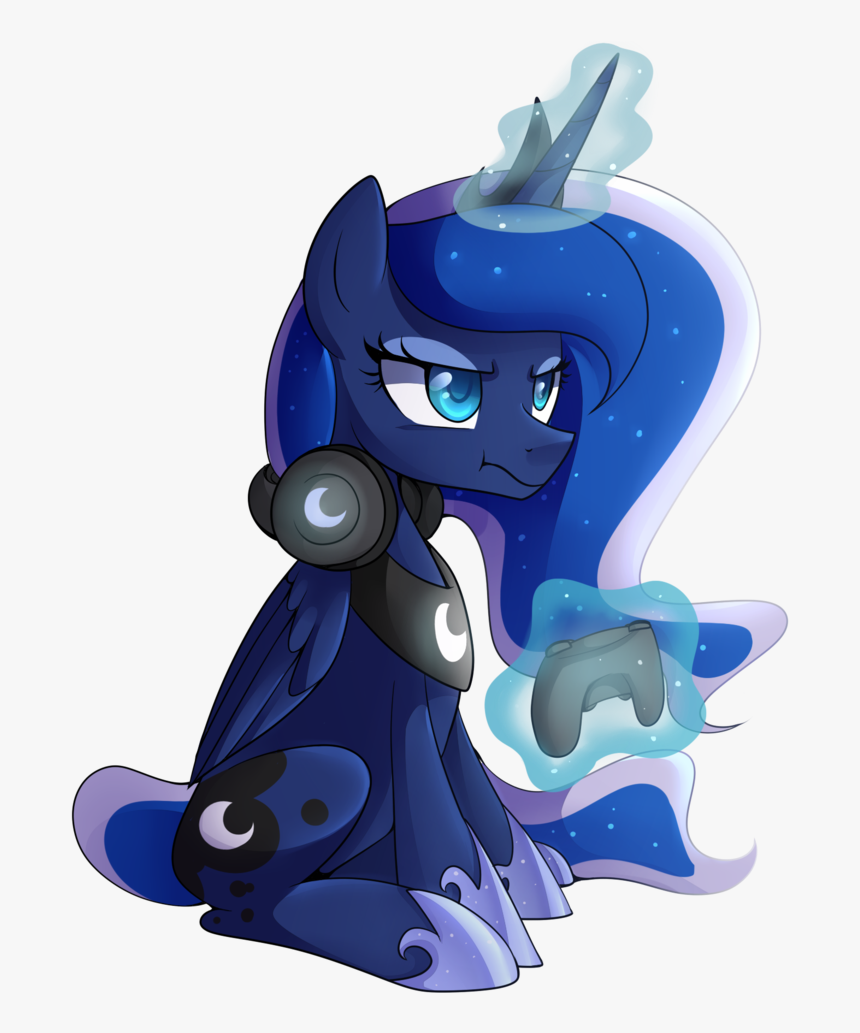 Mlp Luna Gamer - Gamer Luna, HD Png Download, Free Download