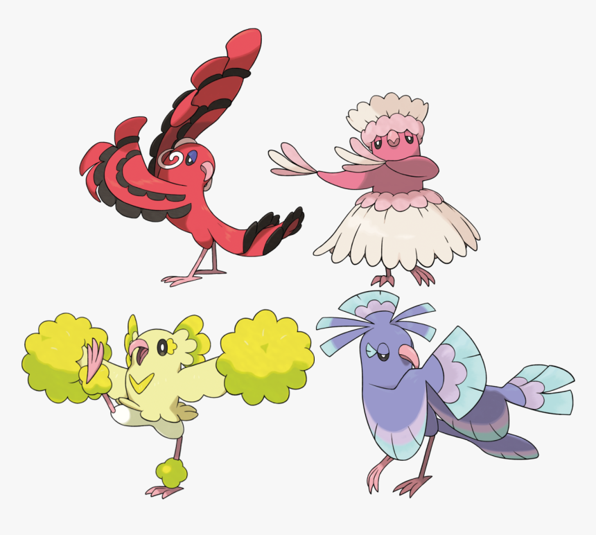 Pokemon Sun And Moon Birds, HD Png Download, Free Download