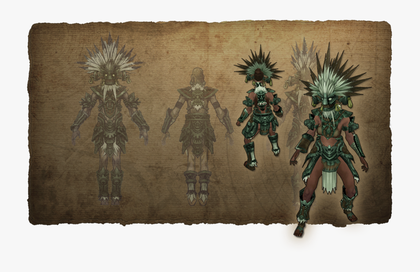 [​img] - Diablo 3 Witch Doctor Armour Sets, HD Png Download, Free Download