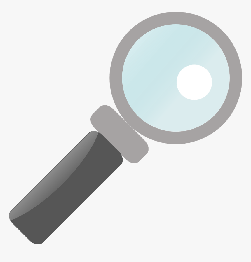 Magnifying Glass Vector Cartoon, HD Png Download, Free Download