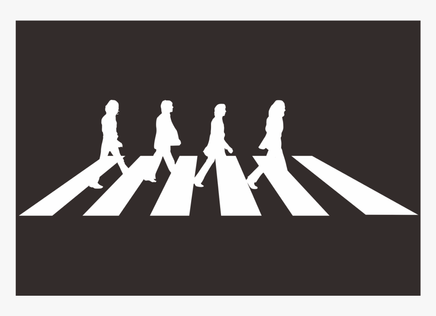 The Beatles Logo 0 Abbey Road - Beatles Abbey Road Free Vector, HD Png Download, Free Download