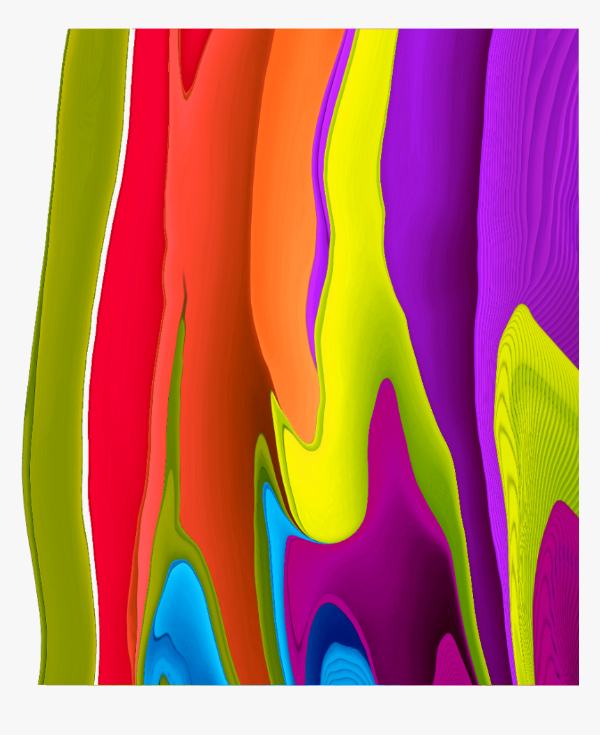 #painting #peinture #tache #couleurs #colorsplash #psychedelic - Illustration, HD Png Download, Free Download